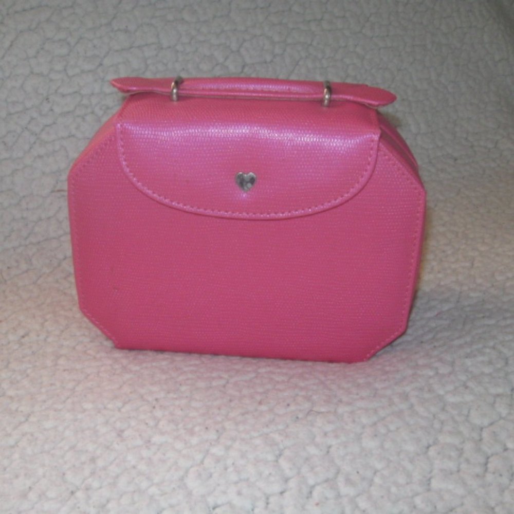 Jeun Bang Pink Multiple Compartment Jewelry Case